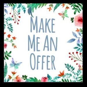 Clearing closet!  Reasonable offers welcomed!